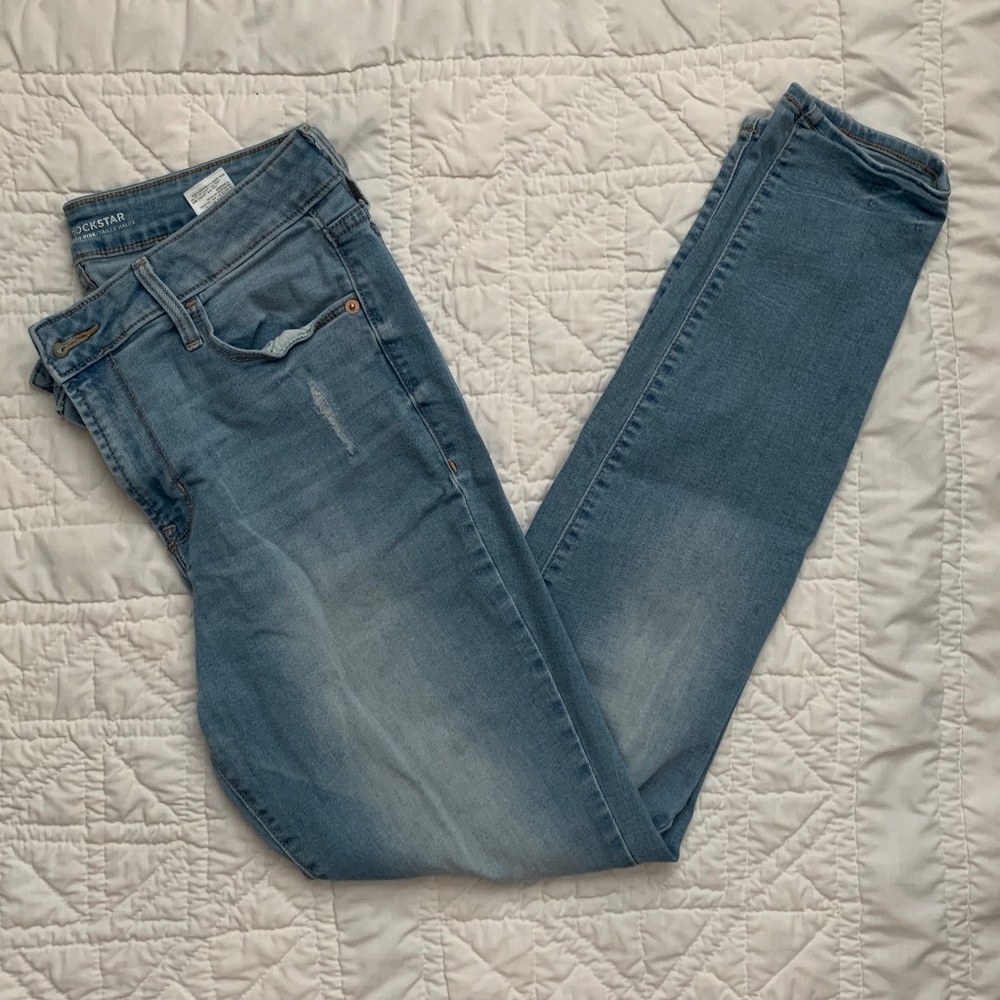 Old Navy Rockstar Mid Rise Women's Jeans